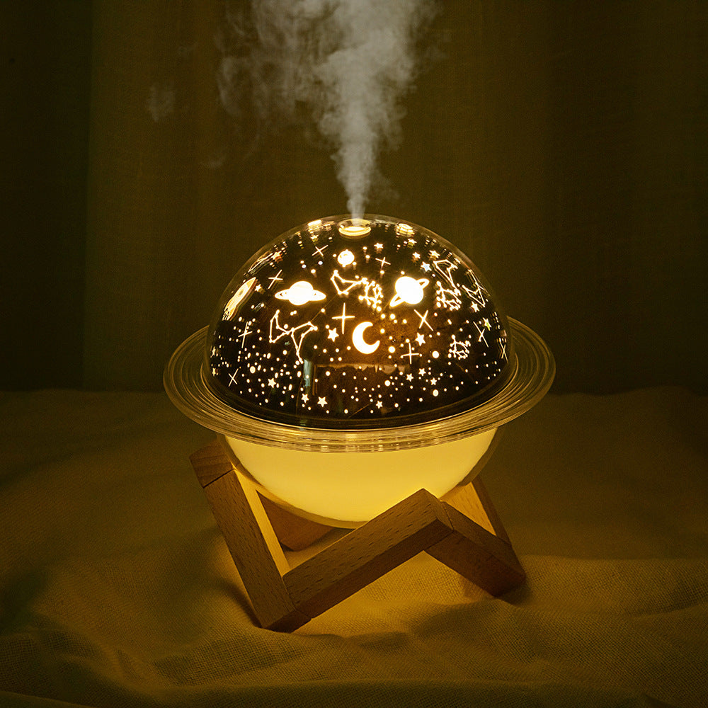 Humidifier USB NIGHT LIGHT Bedroom desktop moon light air purifier star atmosphere light