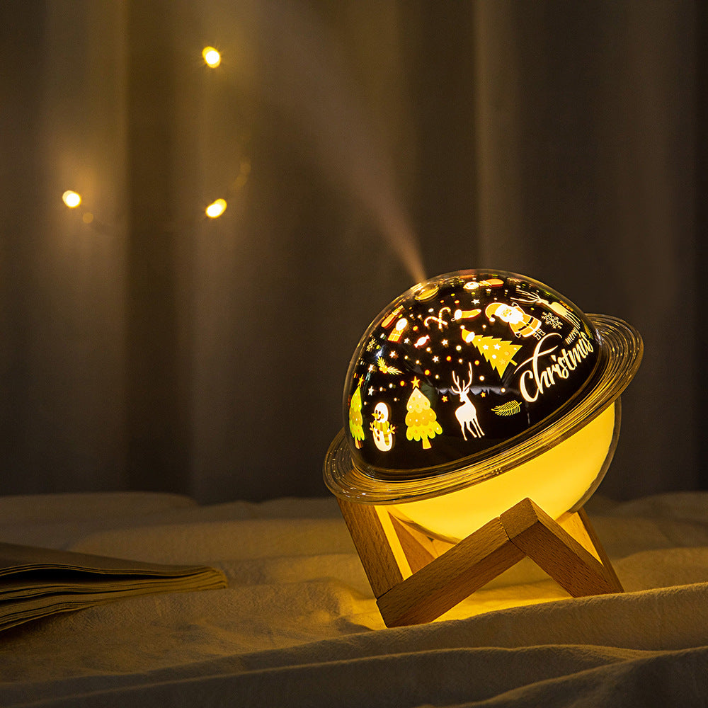 Humidifier USB NIGHT LIGHT Bedroom desktop moon light air purifier star atmosphere light