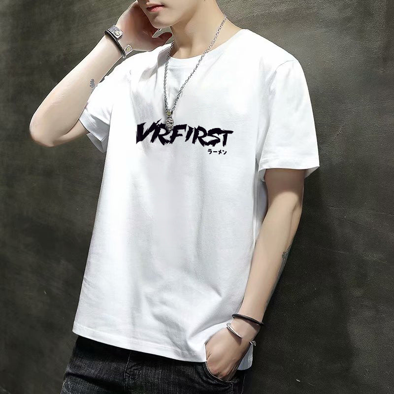 Men&#039;s Short-sleeved T-shirt New Slim Fit All-match Tops
