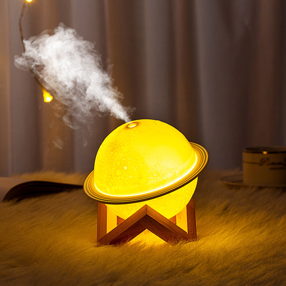Humidifier USB NIGHT LIGHT Bedroom desktop moon light air purifier star atmosphere light