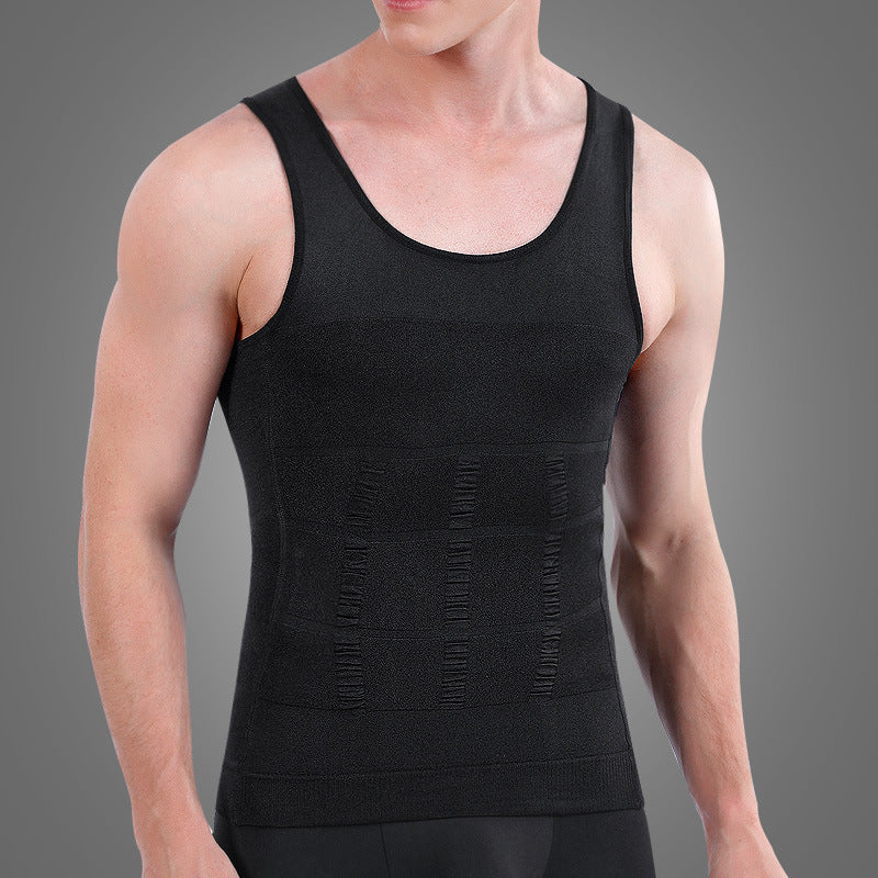 Men&amp;amp;#039;s Corset Slimming Clothes Belly Vest Men&amp;amp;#039;s Shaping Corset Corset Waist Artifact