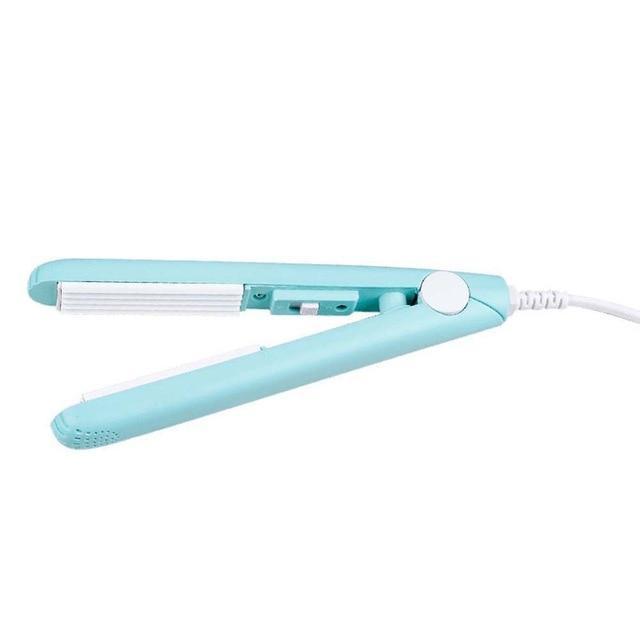 Curling Iron Straightening Iron Student Mini Female Mini Electric splint Straight Curl Dual purpose straight bang curling iron
