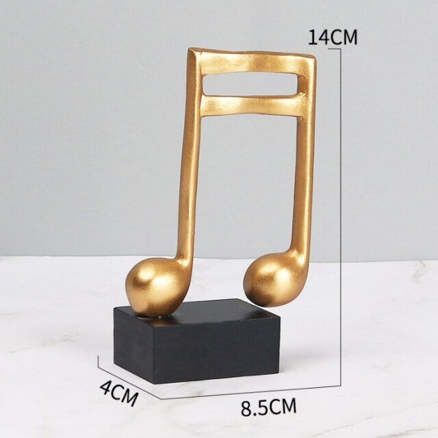 European Light Luxury Creative Resin Note Ornament